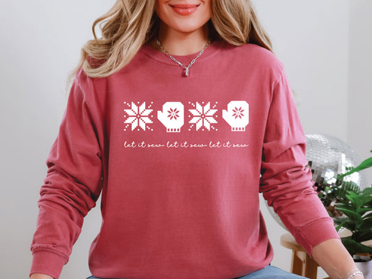 Let It Sew Long Sleeve T-Shirt