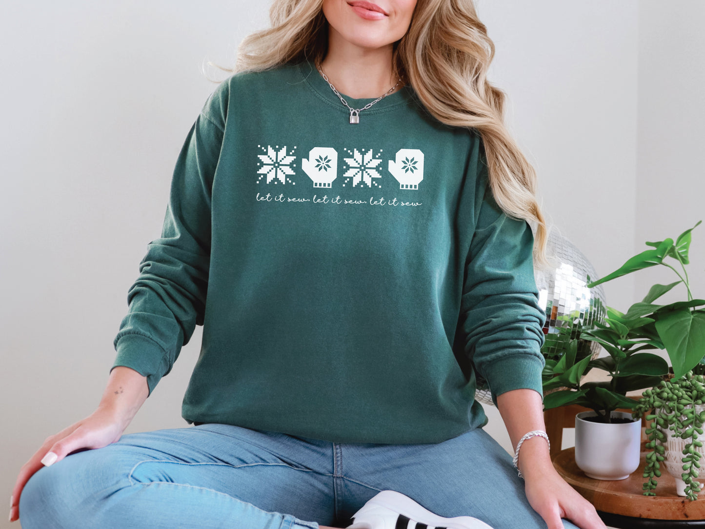 Let It Sew Long Sleeve T-Shirt