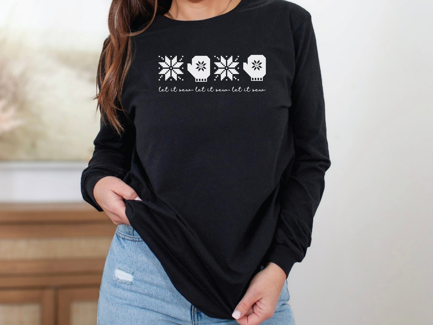 Let It Sew Long Sleeve T-Shirt
