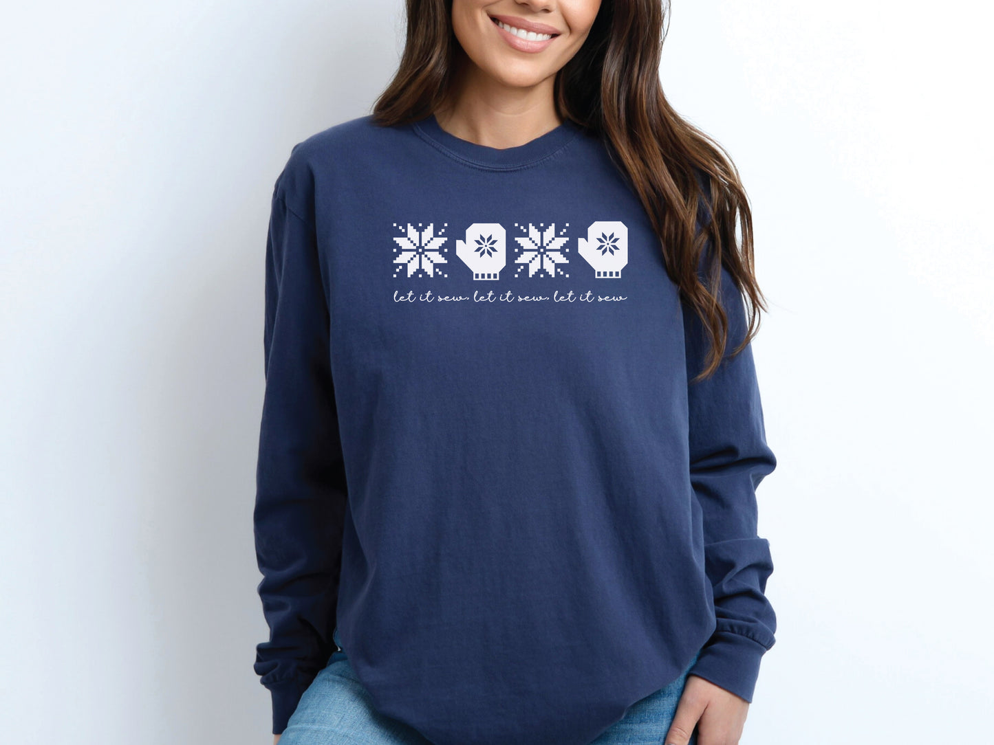 Let It Sew Long Sleeve T-Shirt