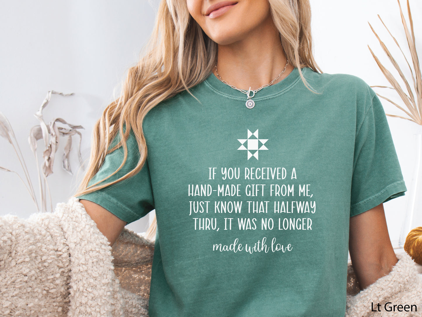 Made With Love Quilting T-Shirt