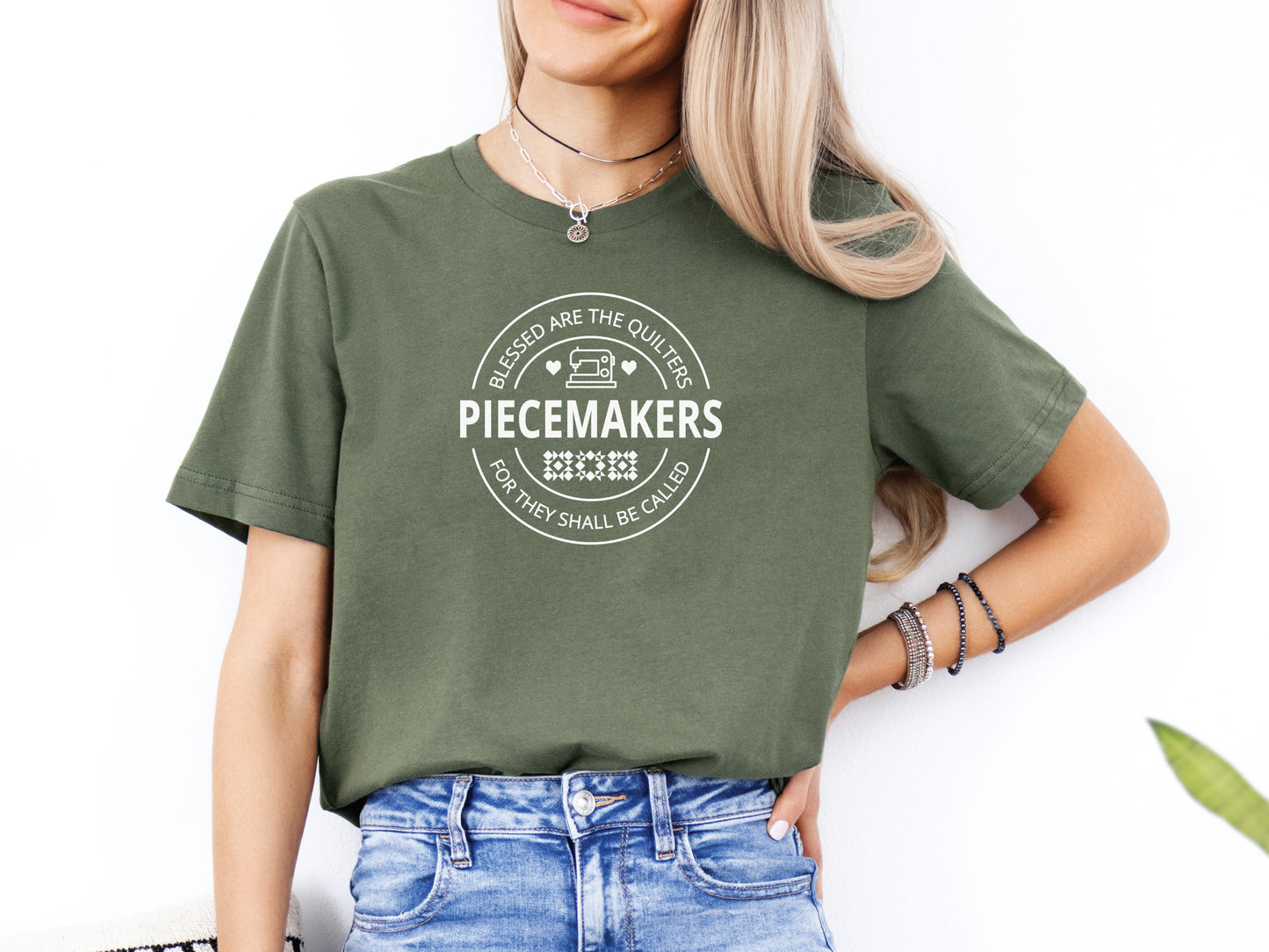 Blessed Are the Piecemakers T-Shirt