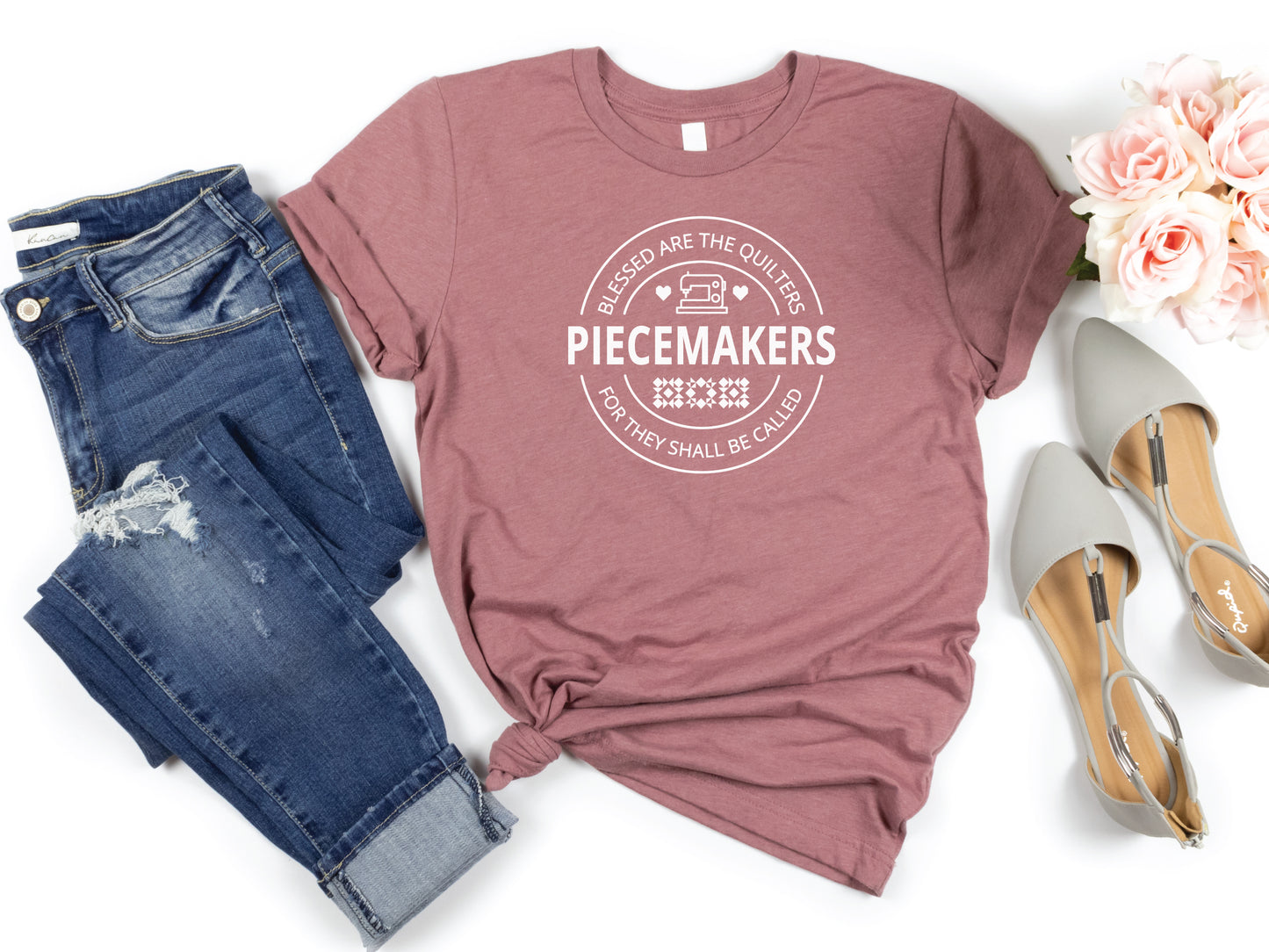 Blessed Are the Piecemakers T-Shirt