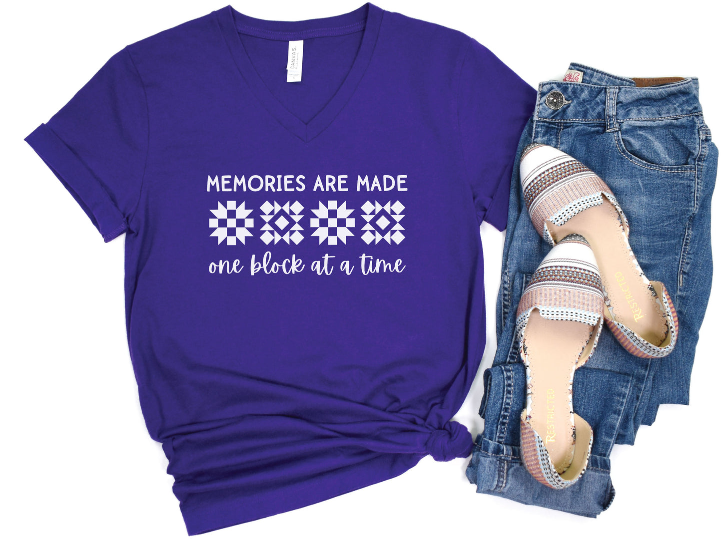 Memories Are Made V-Neck T-Shirt