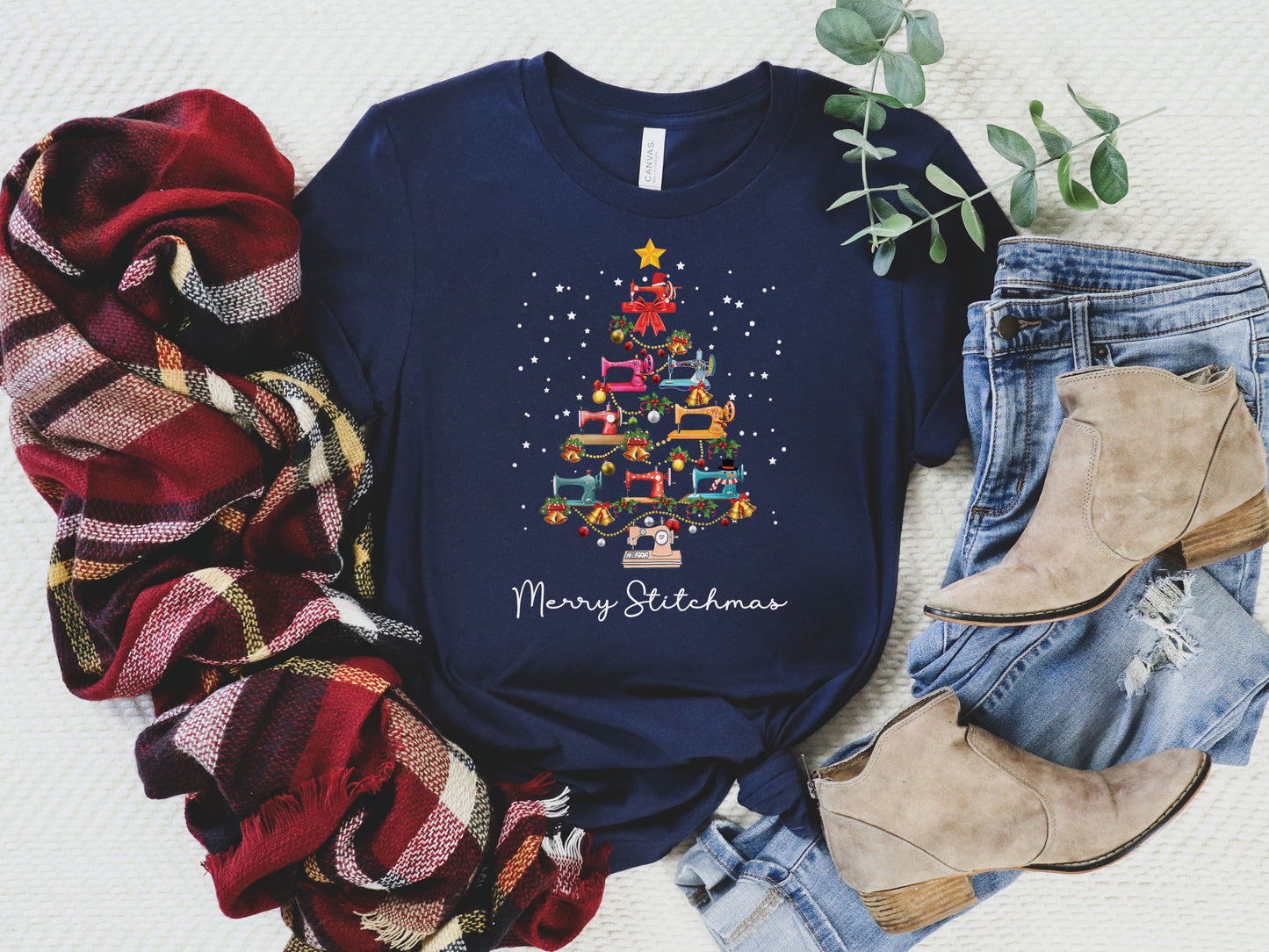 Merry Stitchmas Sewing T-Shirt