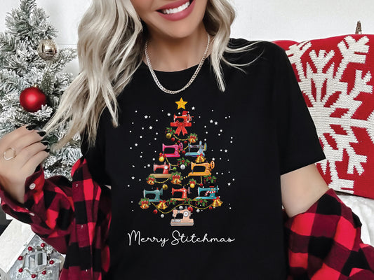 Merry Stitchmas Sewing T-Shirt