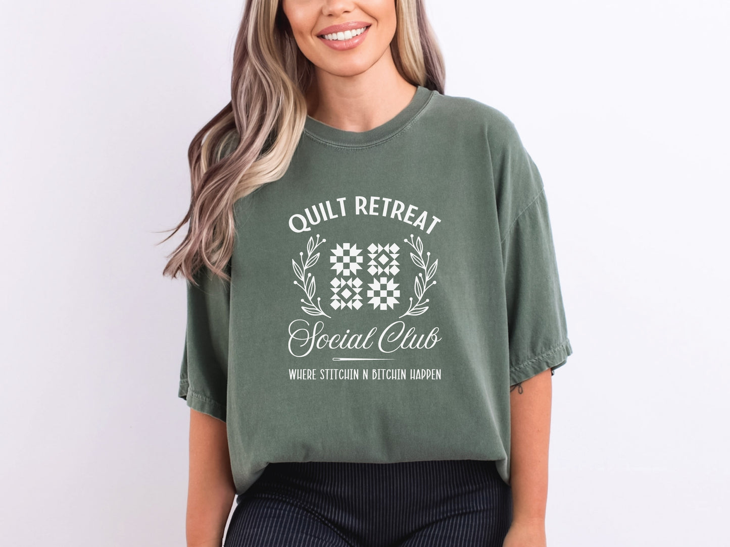 Quilt Retreat Social Club T-Shirt