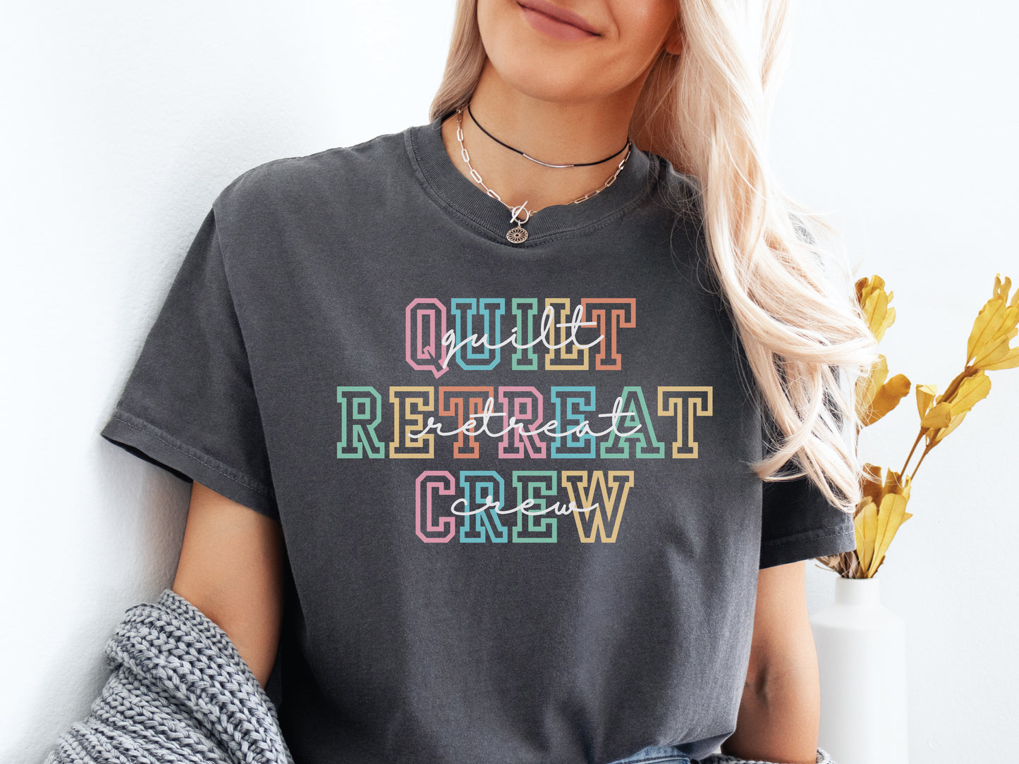 Quilt Retreat Crew T-Shirt