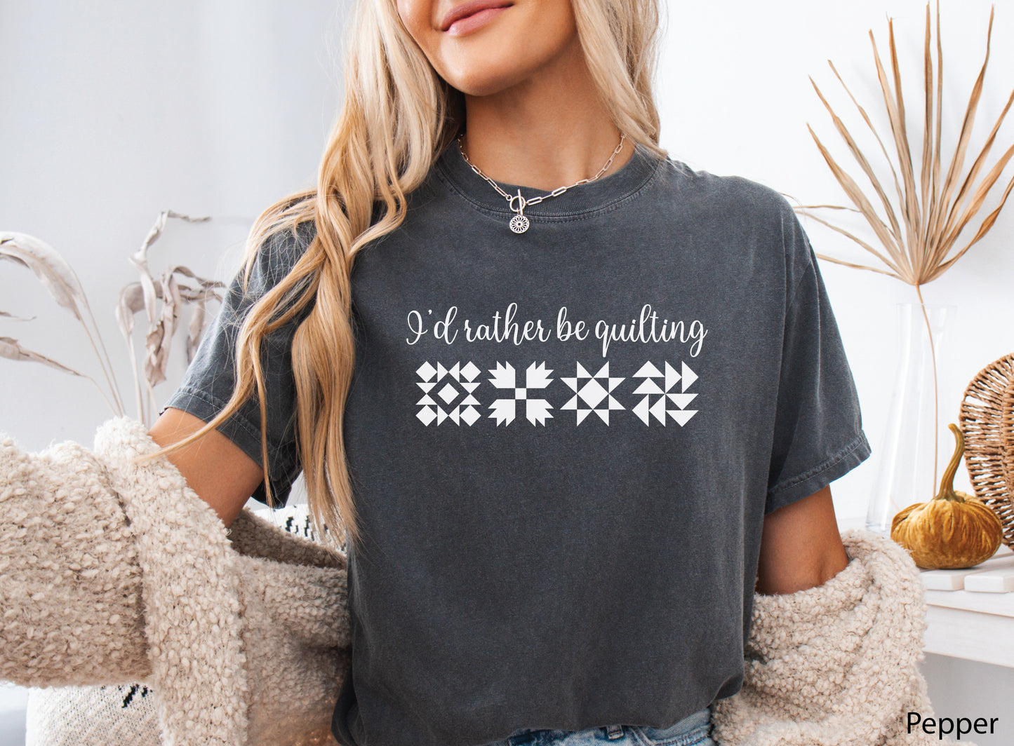 I'd Rather Be Quilting T-Shirt