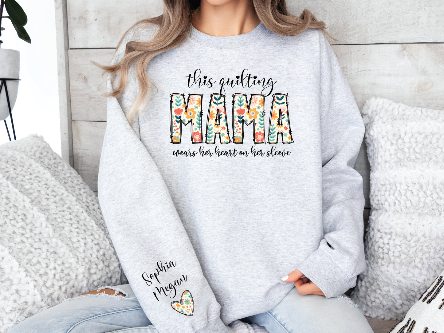 Quilter Mama Personalized Sweatshirt