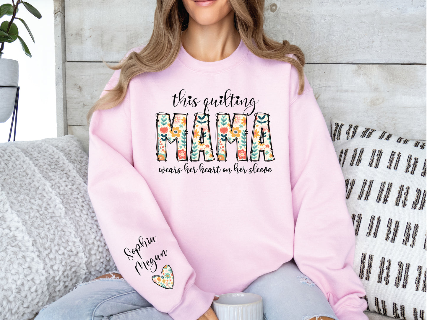 Quilter Mama Personalized Sweatshirt