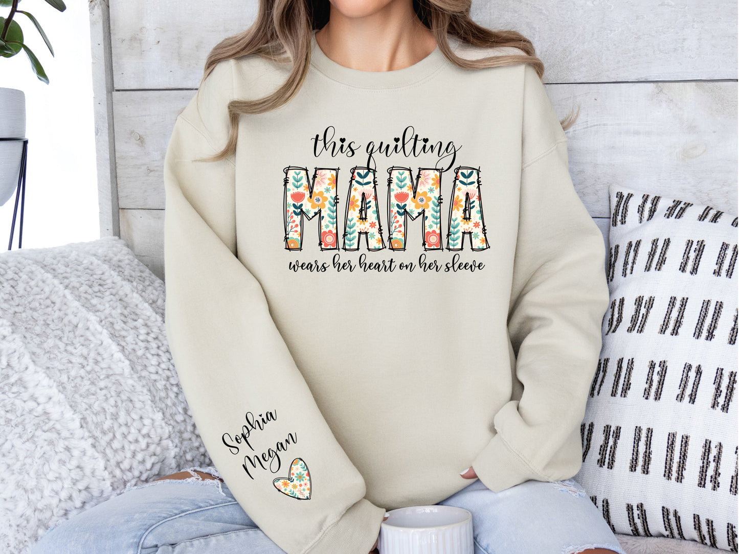 Quilter Mama Personalized Sweatshirt