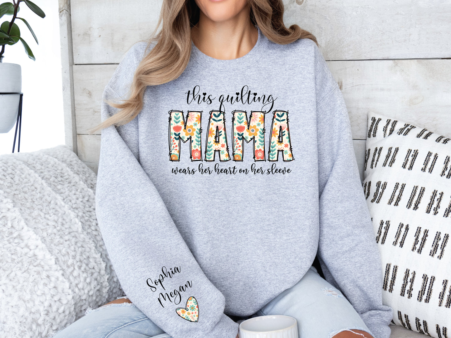 Quilter Mama Personalized Sweatshirt