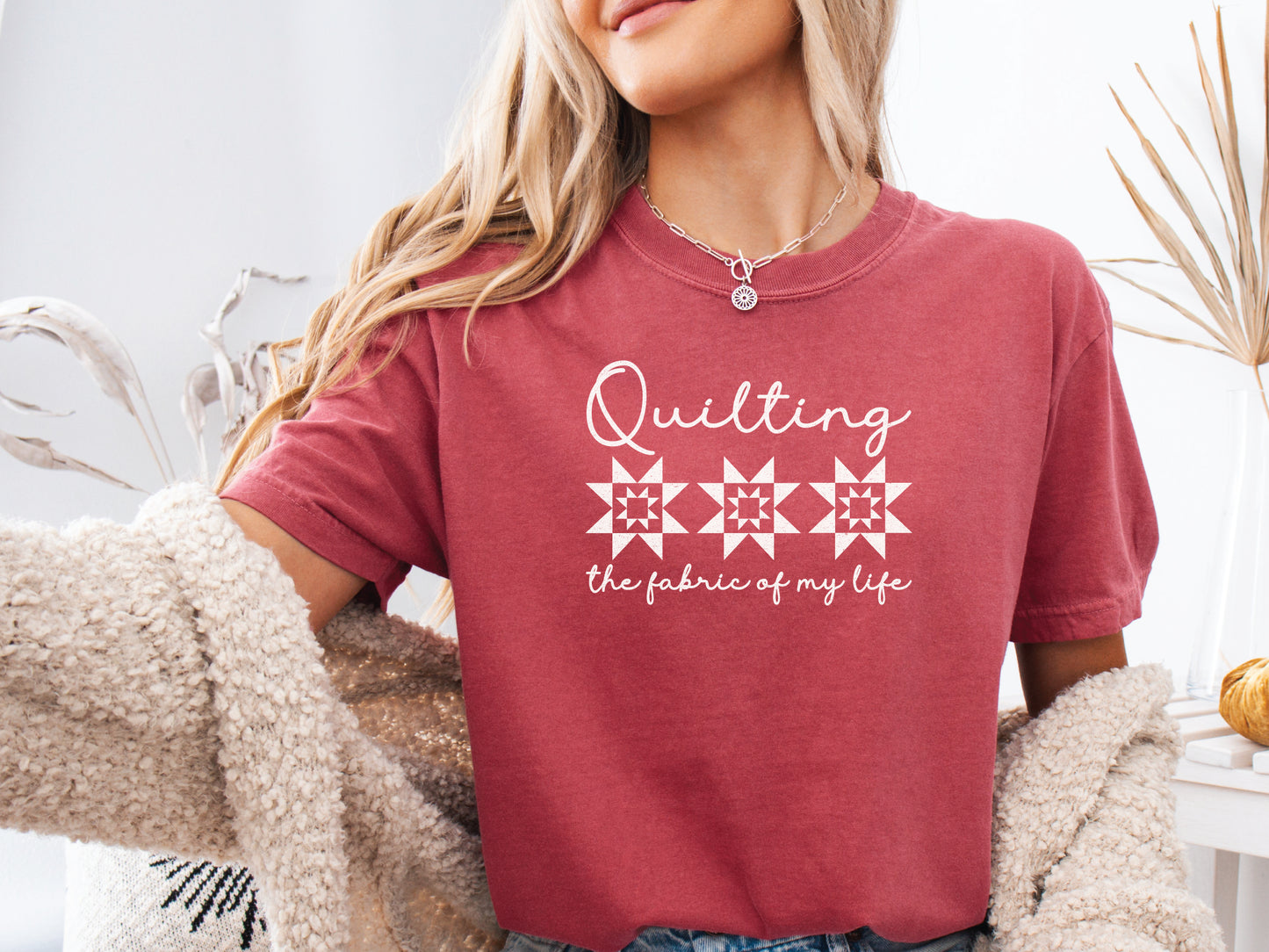 Quilting The Fabric of My Life T-Shirt