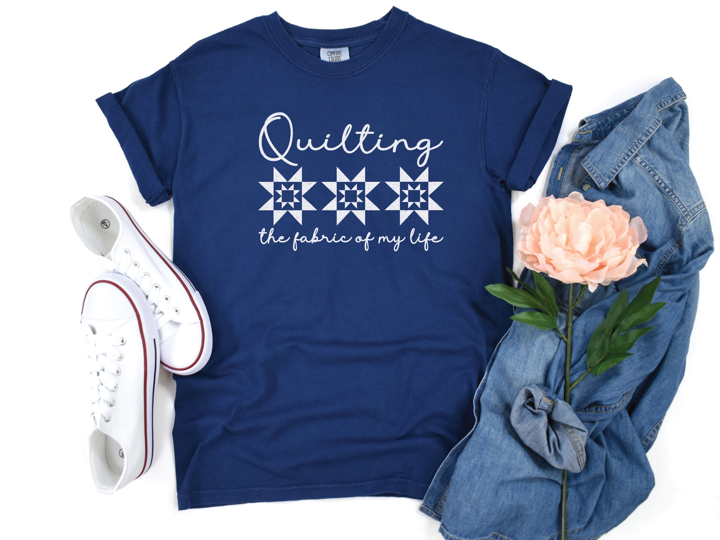 Quilting The Fabric of My Life T-Shirt