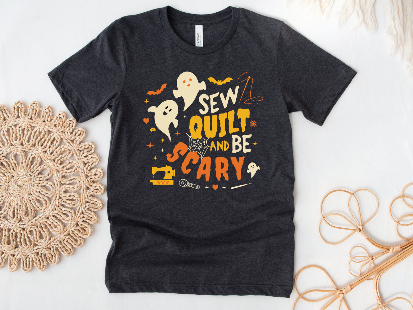 Sew Quilt And Be Scary T-Shirt