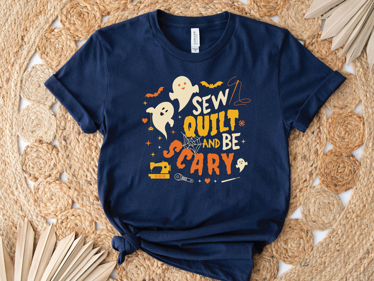 Sew Quilt And Be Scary T-Shirt