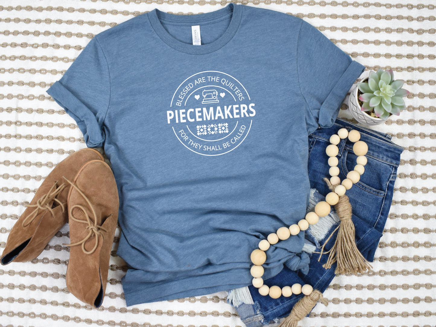 Blessed Are the Piecemakers T-Shirt