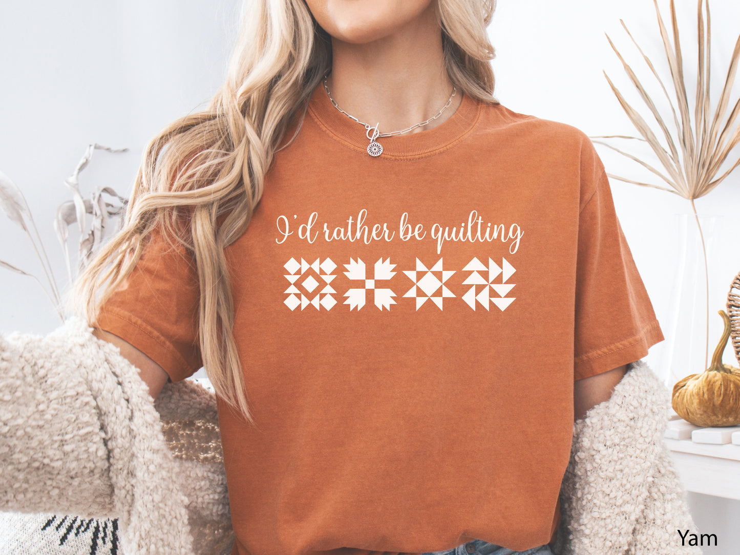 I'd Rather Be Quilting T-Shirt